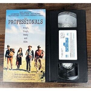 The Professionals VHS 1966, 2001 Release Burt Lancaster